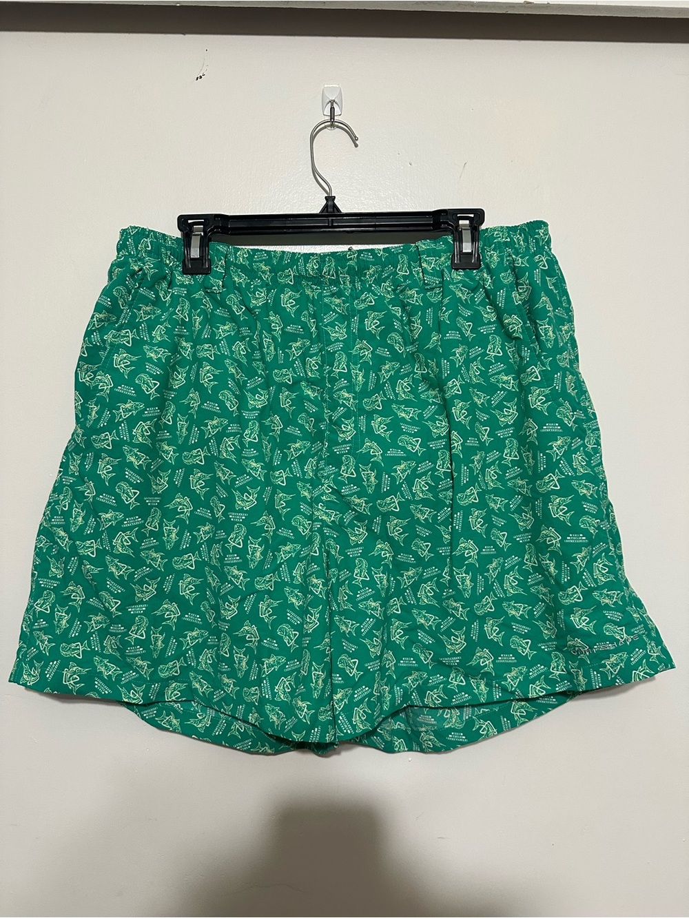 Columbia Green Patterned Men’s Swim Trunks